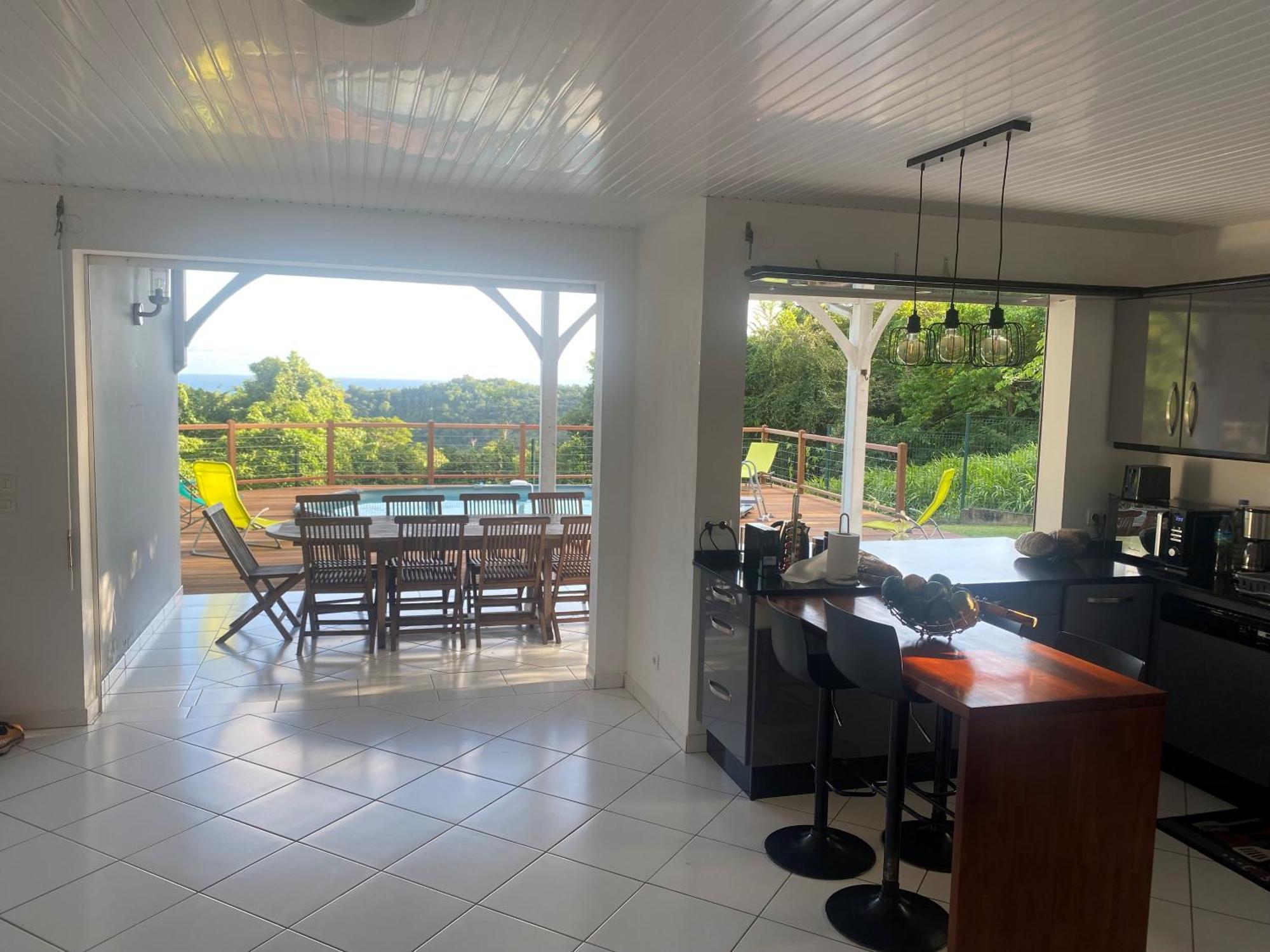Les Terrasses De Maelle - Jolie Villa F4 Vue Mer Riviere-Salee Exterior photo